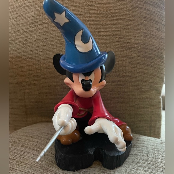 Disney Other - Disney Sorcerer Mickey Light-Up Figurine